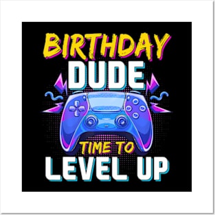 Birthday Gamer Video Gamer Birthday Posters and Art